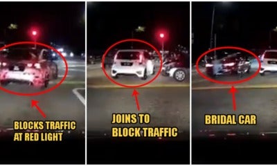 Video: M'Sian Wedding Convoy Blocks Traffic At Inters - World Of Buzz