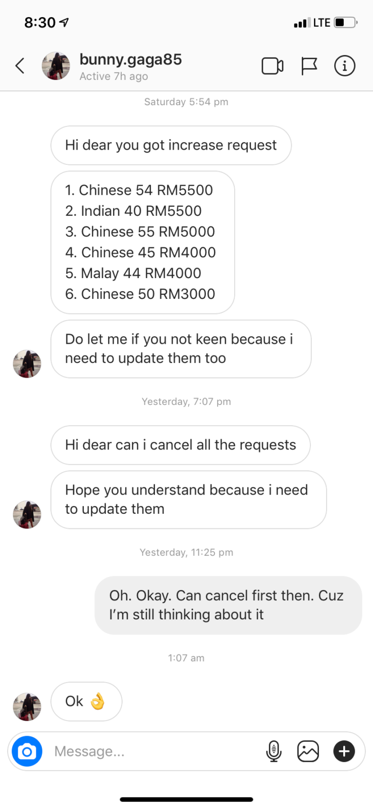 A Sugar Daddy Agent Messaged Me on Instagram and Said I Could Earn RM40,000 A Month - WORLD OF BUZZ
