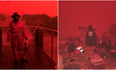 Aussie Skies Turn 'Apocalyptic' Blood Red As Thousands Flee From Uncontrollable Bush Fires - World Of Buzz
