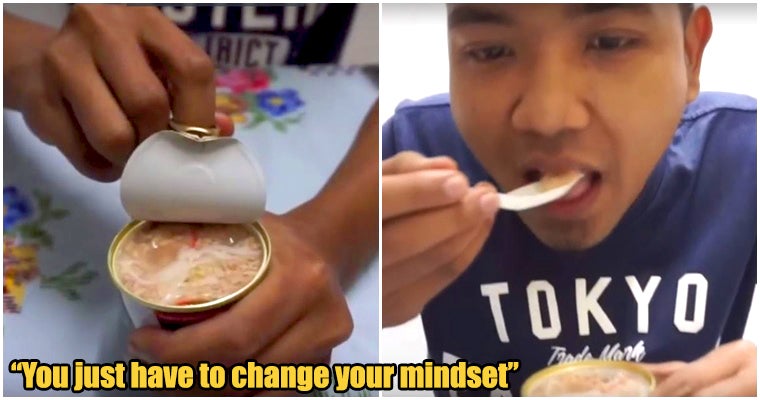 Curious M'sian YouTuber Tried Eating Cat Food Out Of Curiosity And Suggested That Everyone Should Give It A Try - WORLD OF BUZZ
