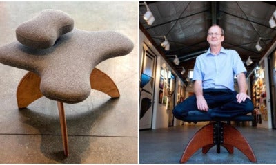 Finally! A Legit Reason To Sit Cross-Legged On A Chair During Work Hour - World Of Buzz 2