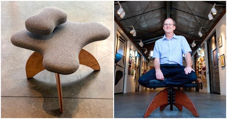 Finally! A Legit Reason To Sit Cross-Legged On A Chair During Work Hour - World Of Buzz 2