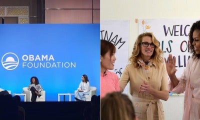 Michelle Obama &Amp; Julia Roberts Are In Malaysia Right Now For A Conference! - World Of Buzz