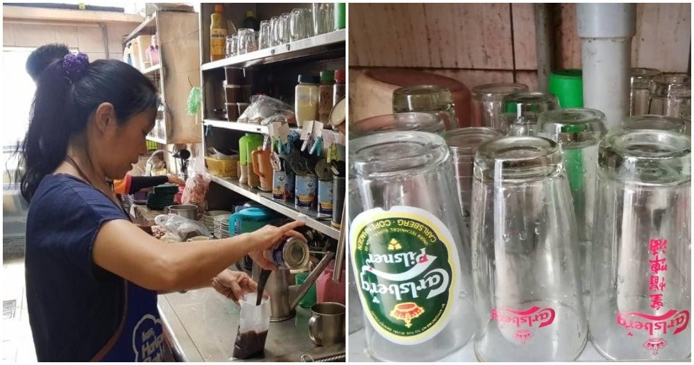 Hawker Summoned For Serving Drinks To Her Customers Using Cups With Beer Logo - World Of Buzz 4