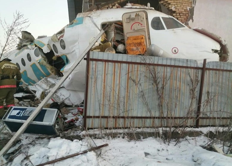Horrific Kazakhstan Passenger Plane Crash With Over 100 People Onboard Leaves 14 Dead, Death Toll Rising - WORLD OF BUZZ 1