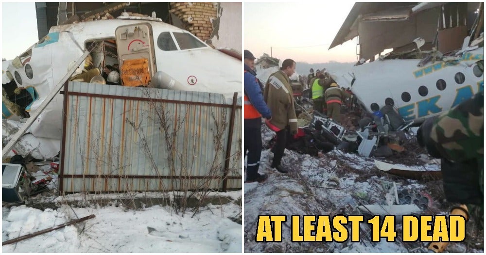 Horrific Kazakhstan Passenger Plane Crash With Over 100 People Onboard Leaves 14 Dead, Death Toll Rising - WORLD OF BUZZ 2