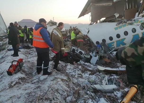 Horrific Kazakhstan Passenger Plane Crash With Over 100 People Onboard Leaves 14 Dead, Death Toll Rising - WORLD OF BUZZ