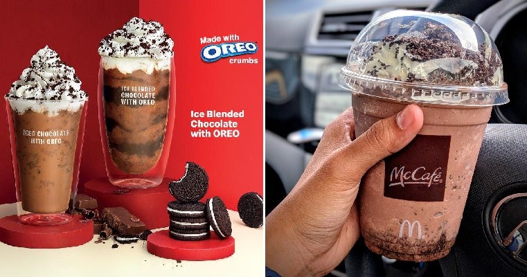 McDonald's M'sia Has Limited Edition Chocolate Drink With Oreo Crumbs & It Looks Super Yummy! - WORLD OF BUZZ 4