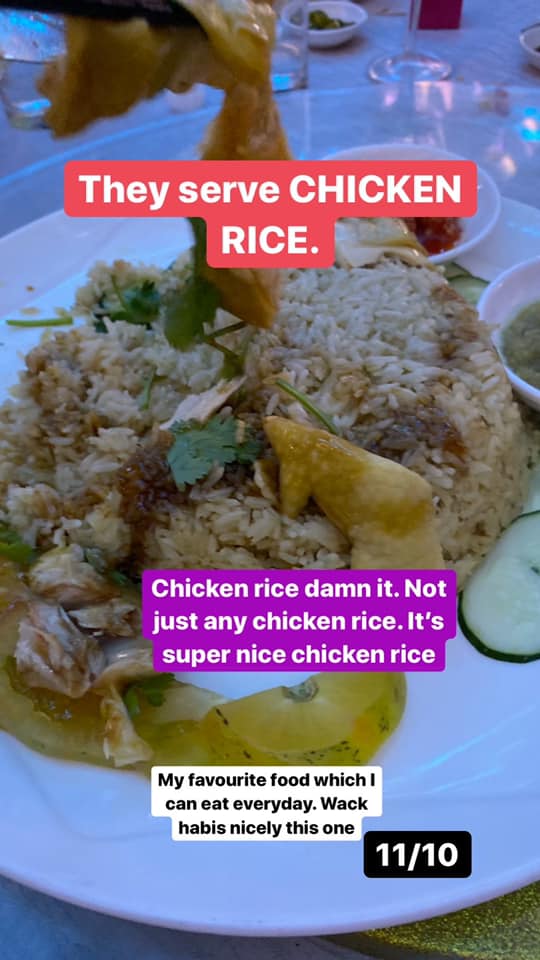 M'sian Highly Approves That Chicken Rice Was Served At Grand Wedding, Gives It 11/10 Rating - World Of Buzz