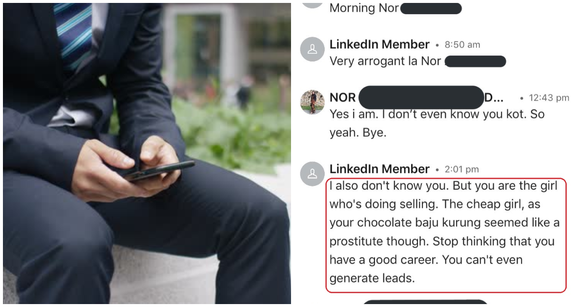 M'sian Man Calls Woman 'Prostitute' After She Ignored His DMs, Says She's 'Cheap' - WORLD OF BUZZ