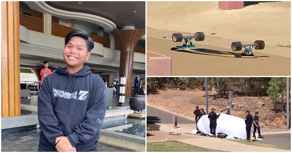 M'sian Teen Dies From Skateboarding Accident In Australia, Family Asks For Help To Fund Body's Return - WORLD OF BUZZ