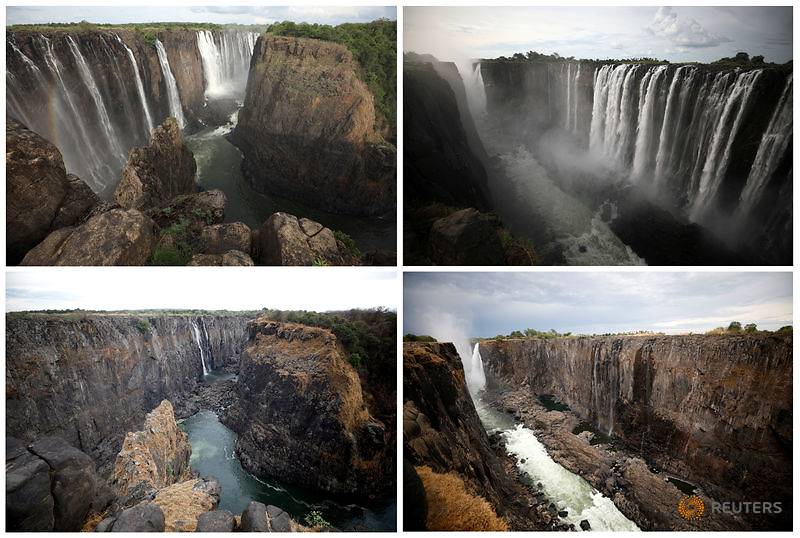 One of The World's Largest Waterfalls Has Dried Up Completely Due To Climate Change - WORLD OF BUZZ 1