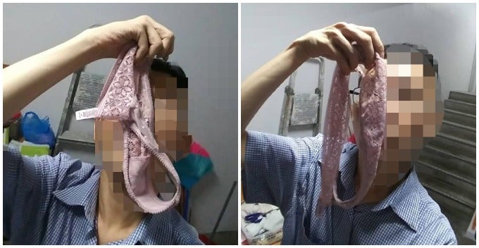 Perv Caught On Video Stealing Lady's Undergarments In Her Own Home - WORLD OF BUZZ