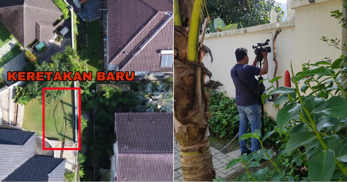 Residents In Ampang Jaya Asked To Evacuate Due To Cracks In The Ground And Walls - World Of Buzz 4