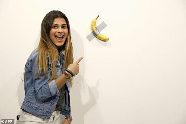 RM500k Art Installation Features a Banana Taped To The Wall, Eaten By Hungry Man - WORLD OF BUZZ