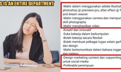 Selangor Company Pays Rm1,800 To Hire One Graphic Designer With Crazy Requirements, Netizens - World Of Buzz