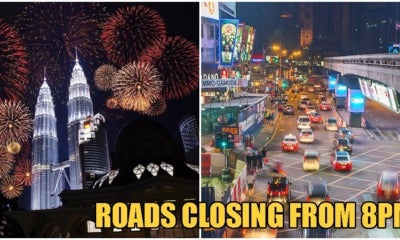 Starting 8pm Today, These Main Roads In KL Will Be Closed For New Years Celebrations - WORLD OF BUZZ 3