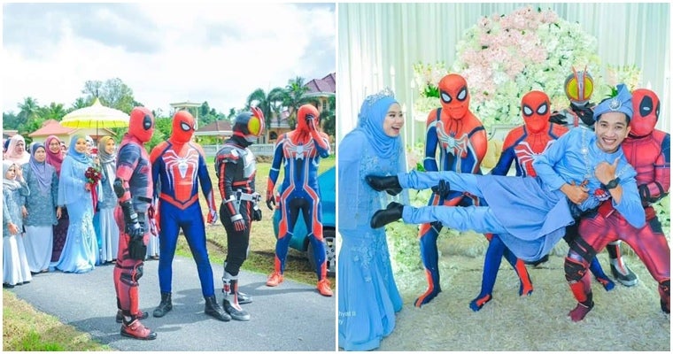 Brothers Wear Superhero Outfit On Their - World Of Buzz