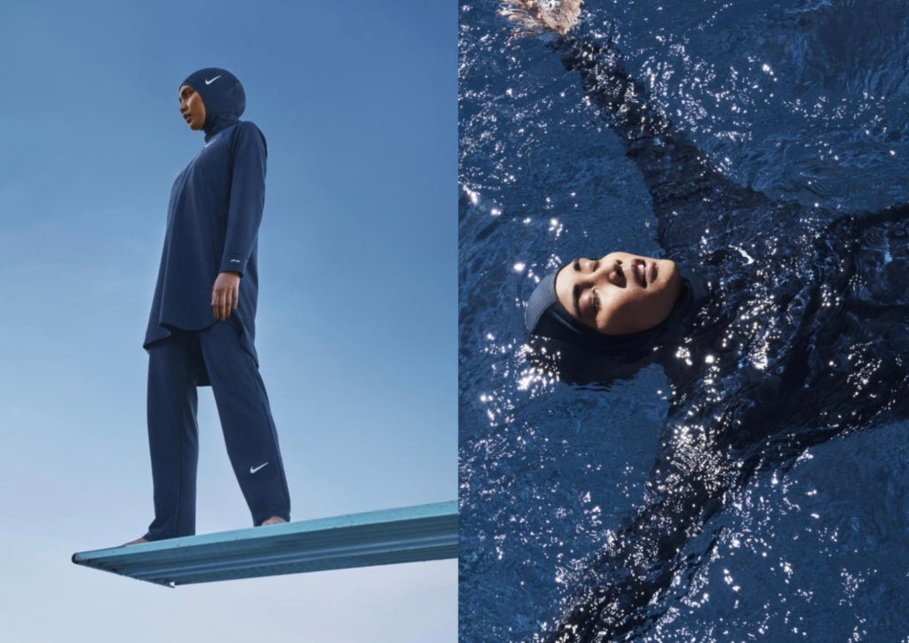 This Malaysian Beauty Is One Of The Faces Of Nike’s Modest Swimwear Global Campaign - World Of Buzz