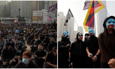 Thousands Of Hk Protesters Rally Against The Abuse &Amp; Imprisonment Of Uyghurs In China - World Of Buzz