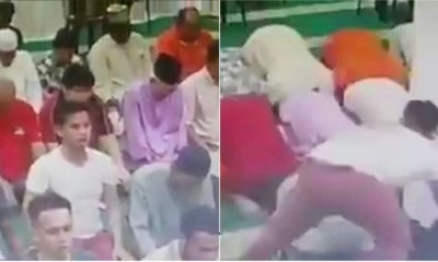 Tough Guy Stealings Bags In The Mosque While Everyone Else Is Praying - World Of Buzz 3