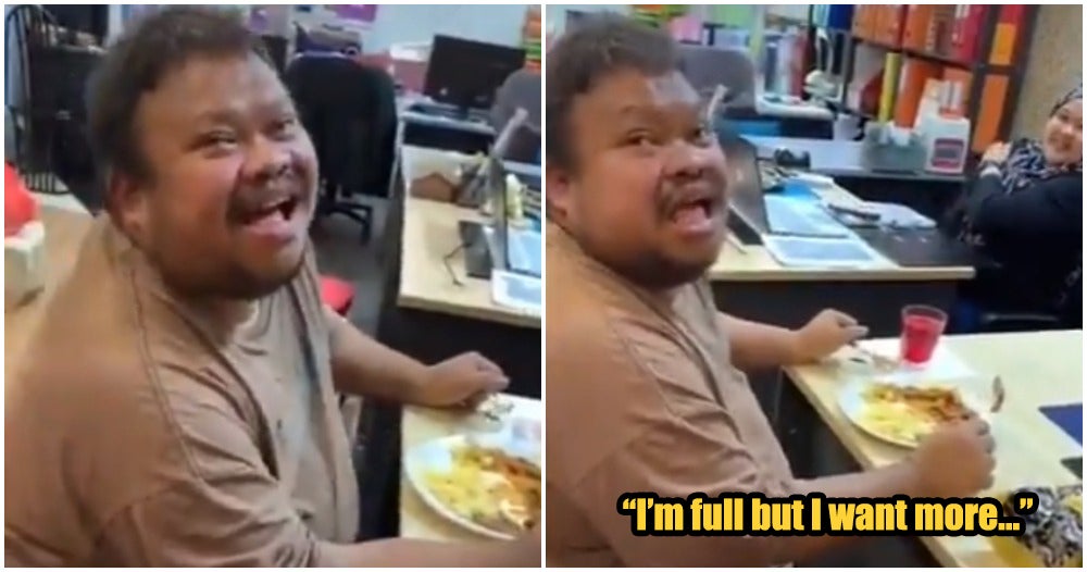 Video: Disabled M'Sian Guy Eating Heartily After 4 Days Sparks Joy And Tears Among Netizens - World Of Buzz
