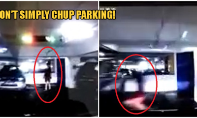 Video: M'Sian Driver Almost Runs Over Person Who Was Trying To 'Chup' Parking Spot - World Of Buzz