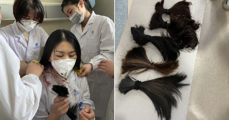 31 Wuhan Nurses Chop Off Their Long Hair So They Have More Time To Take Care Of Patients - WORLD OF BUZZ 7