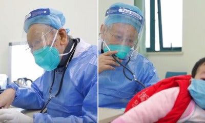 86Yo Retired Doctor In Wheelchair Insists On Helping Patients Amidst Wuhan Virus Outbreak - World Of Buzz 2