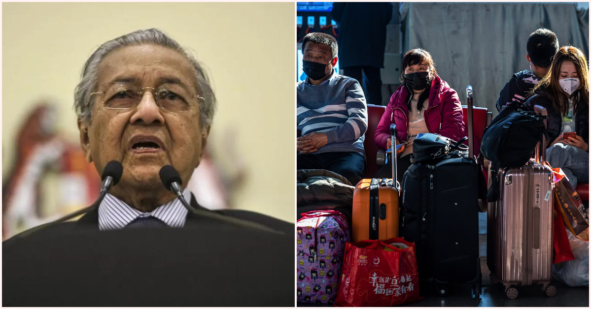 Tun M In Talks With China To Bring Back Malaysians Trapped In Wuhan - World Of Buzz