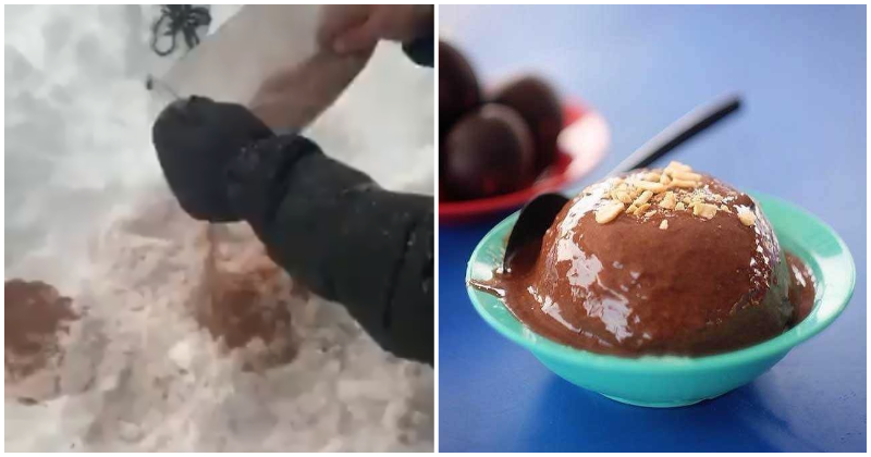 M'sian Kids Shared How They Made Ice Kepal Out Of Snow - World Of Buzz