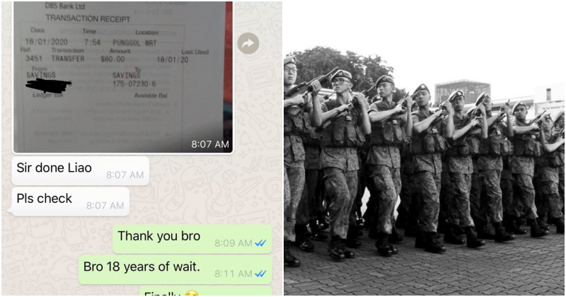 A Retired-Army Officer Receives $80 He Lent To His Platoon Member After 18 Years Of Waiting - World Of Buzz 3