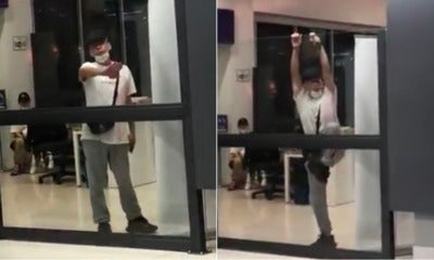 China Tourist Allegedly Tries To Climb Over The Wall At Senai Airport - World Of Buzz 3
