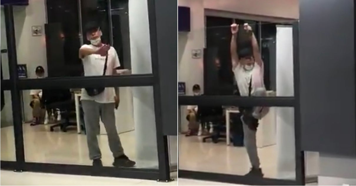China Tourist Allegedly Tries To Climb Over The Wall At Senai Airport - World Of Buzz 3