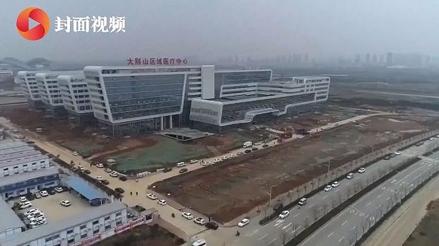 China's First Wuhan Virus Hospital Is Now Open After Just 2 Days Of Construction - WORLD OF BUZZ 6