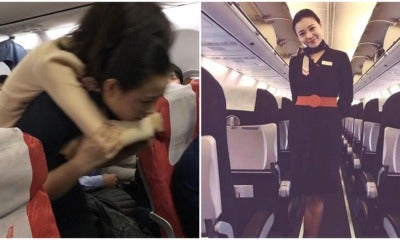 Flight Stewardess Heroically Carries Sick Passenger On Her Back, Rushes To Ambulance For Medical Attention - World Of Buzz 3