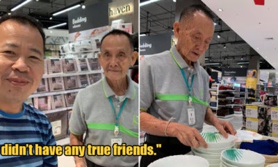 81Yo Grandpa Shares How He Is Now Happier As A Sales Assistant Than He Was As A Ceo - World Of Buzz
