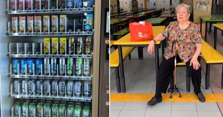 Grandma Drink Stall Of Over 60 Years Forced  &Amp; Was Replaced By Vending Machine - World Of Buzz