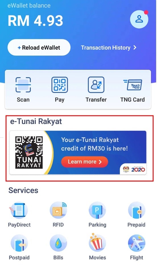 Here's How To Get The RM30 e-Tunai Rakyat In Your e-Wallet Starting 15 Jan - WORLD OF BUZZ 6