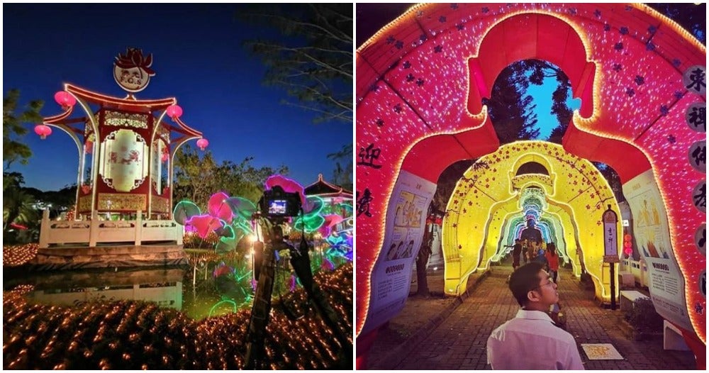 jenjarom lights lit weih CNY Lantern & Floral Festival - WORLD OF BUZZ 20