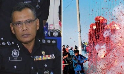 Johor Police: Red Firecrackers Not Longer Than 8 Feet Allowed To Be Used During Cny - World Of Buzz 3