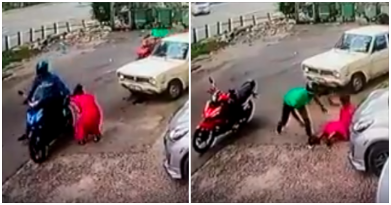 Kepong Lady Encounters 2 Snatch Thieves Back To Back, Netizens Blame Her For Not Being Alert - WORLD OF BUZZ