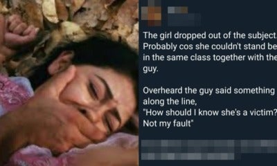 Malaysian Guy Warns &Quot;Rape Jokes&Quot; Are Disrespectful And Not Funny - World Of Buzz