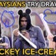 Malaysians Try Drawing Mickey Ice-Cream - World Of Buzz
