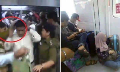 Men Travelling In Ladies-Only Train Coach Punished With Tight Slaps By Police Officers - World Of Buzz 5