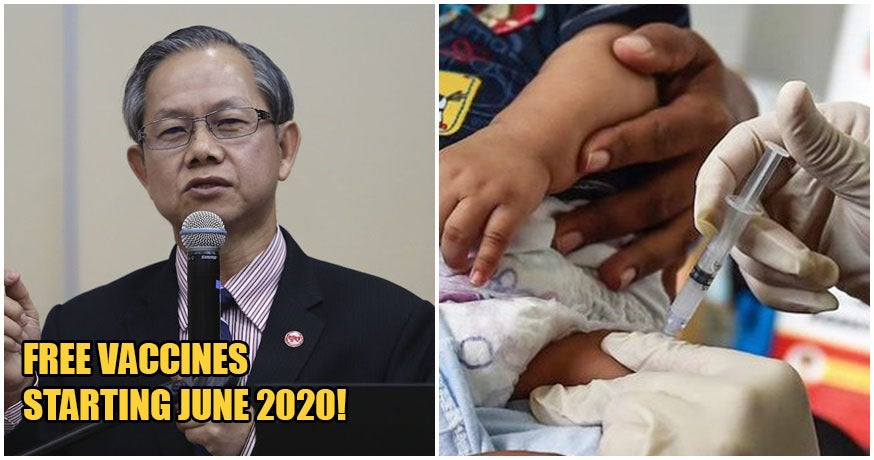 Moh: Babies Born On Jan 1St 2020 Onwards Can Receive Free Vaccinations Starting In June - World Of Buzz 3