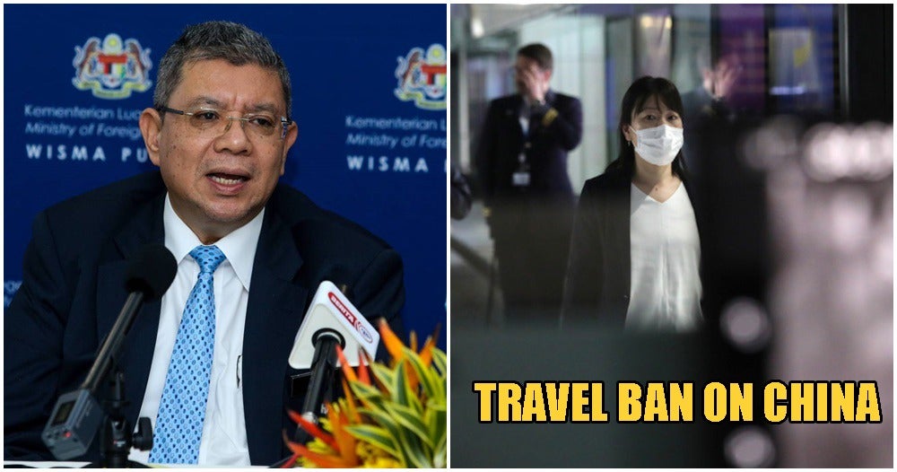 M'sia Officially Imposes Travel Ban For Wuhan Virus, Stops Visas For Chinese Travellers - WORLD OF BUZZ 3