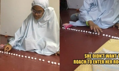M'Sian Girl Lines Up Mothballs To Prevent Cockroaches From Entering Her Room, Netizens Are Entertained - World Of Buzz 6