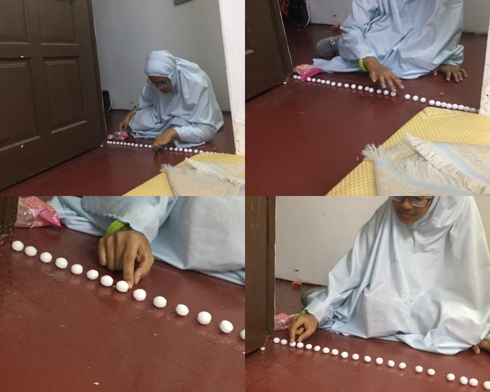 M'sian Girl Lines Up Mothballs to Prevent Cockroaches From Entering Her Room, Netizens Are Entertained - WORLD OF BUZZ 7