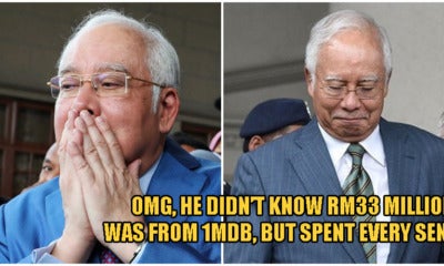 Najib: I Spent Every Sen Of Rm33 Million, But Didn'T Know It Came From 1Mdb - World Of Buzz